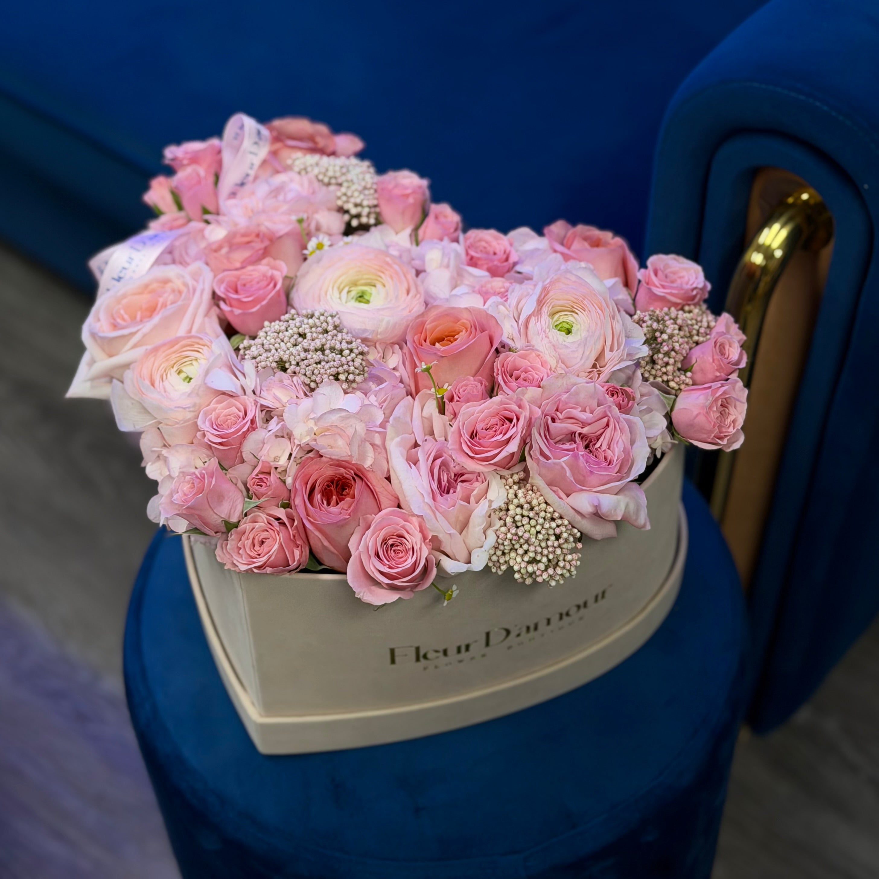 Wow Pink Heart Shaped Box