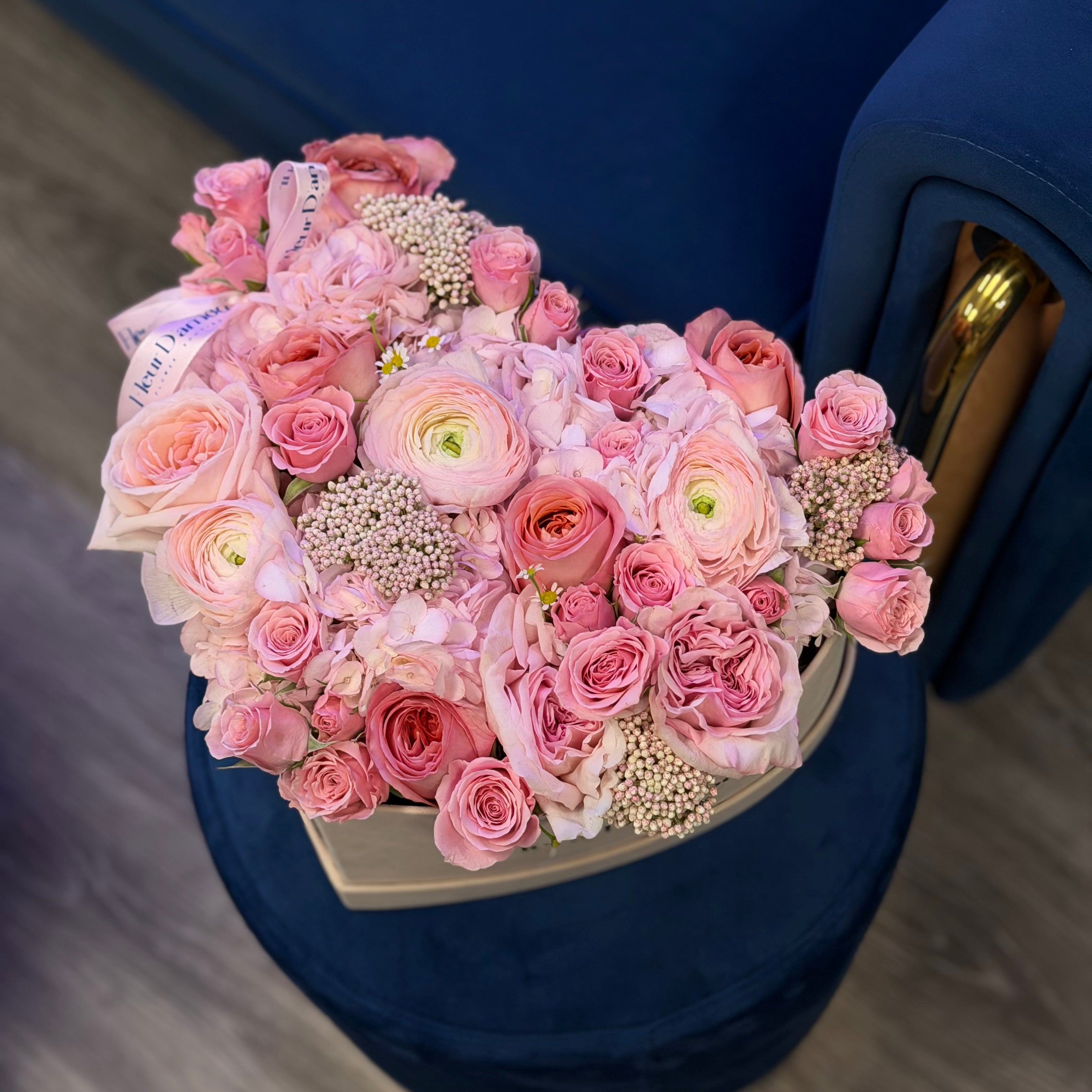 Wow Pink Heart Shaped Box