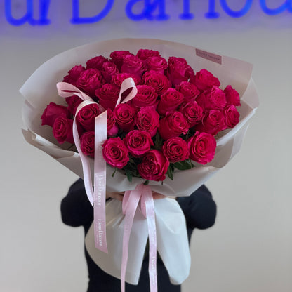 Hot Pink Roses