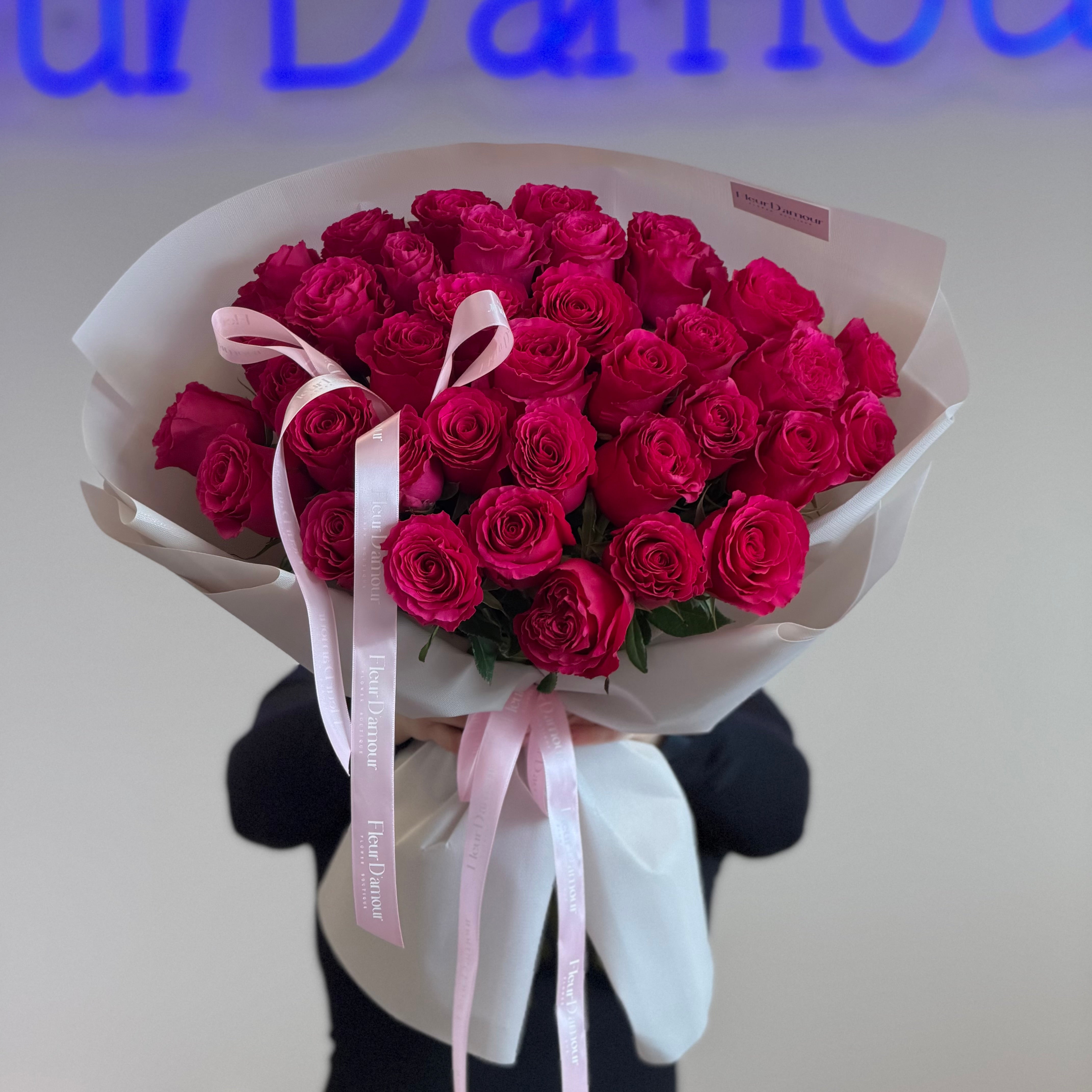Hot Pink Roses