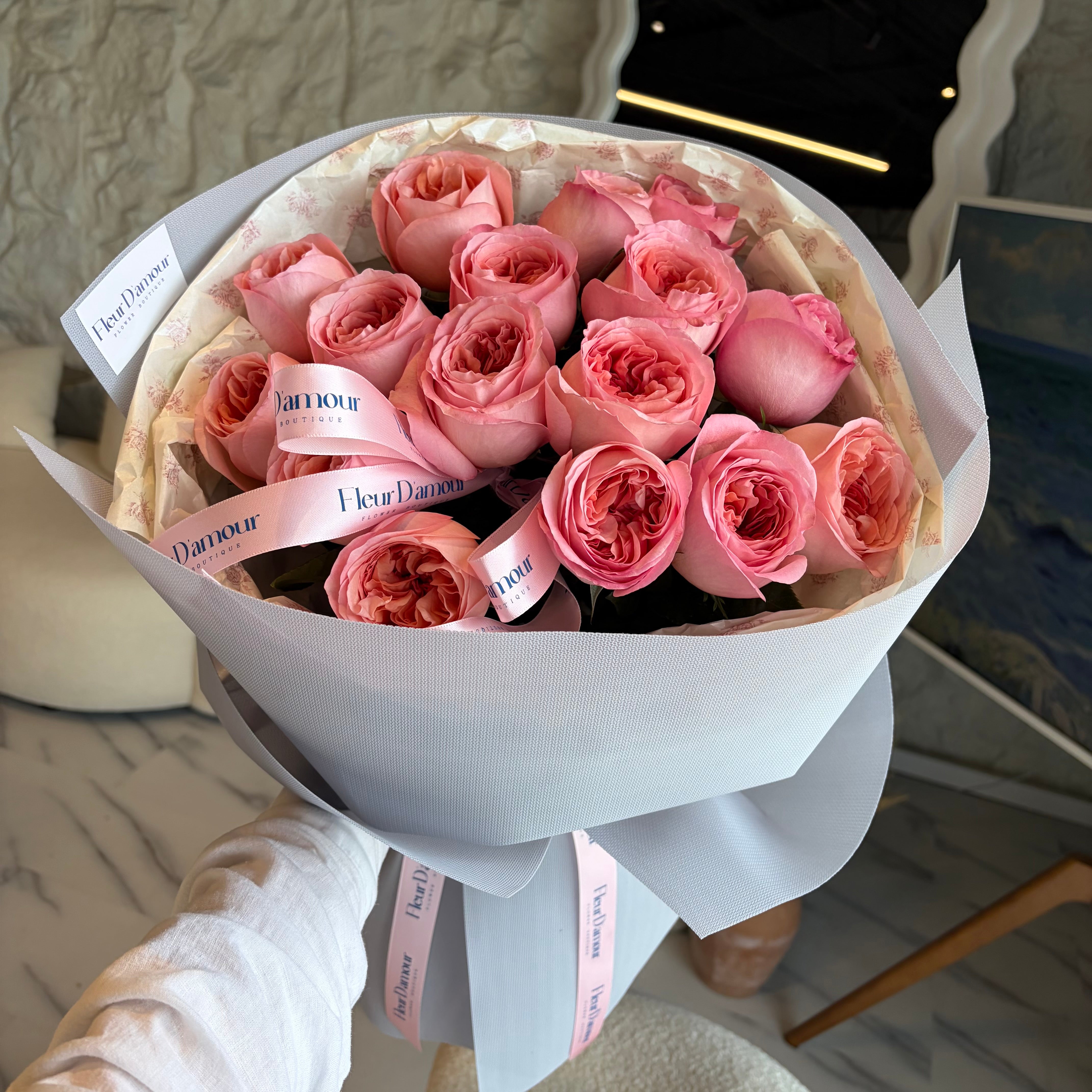 15 Pink Xpression bouquet buy in Chicago