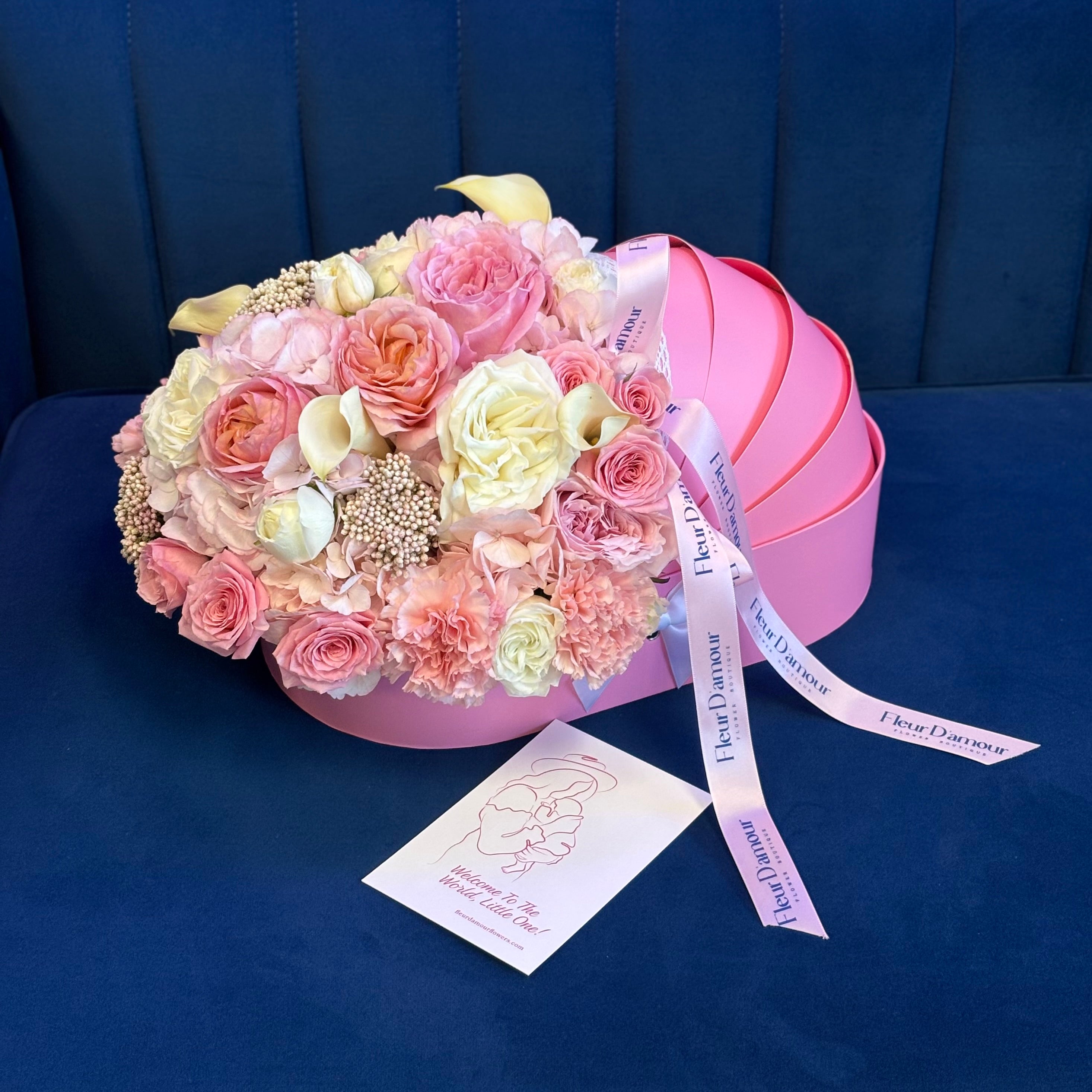 Baby Girl Blooming Bassinet