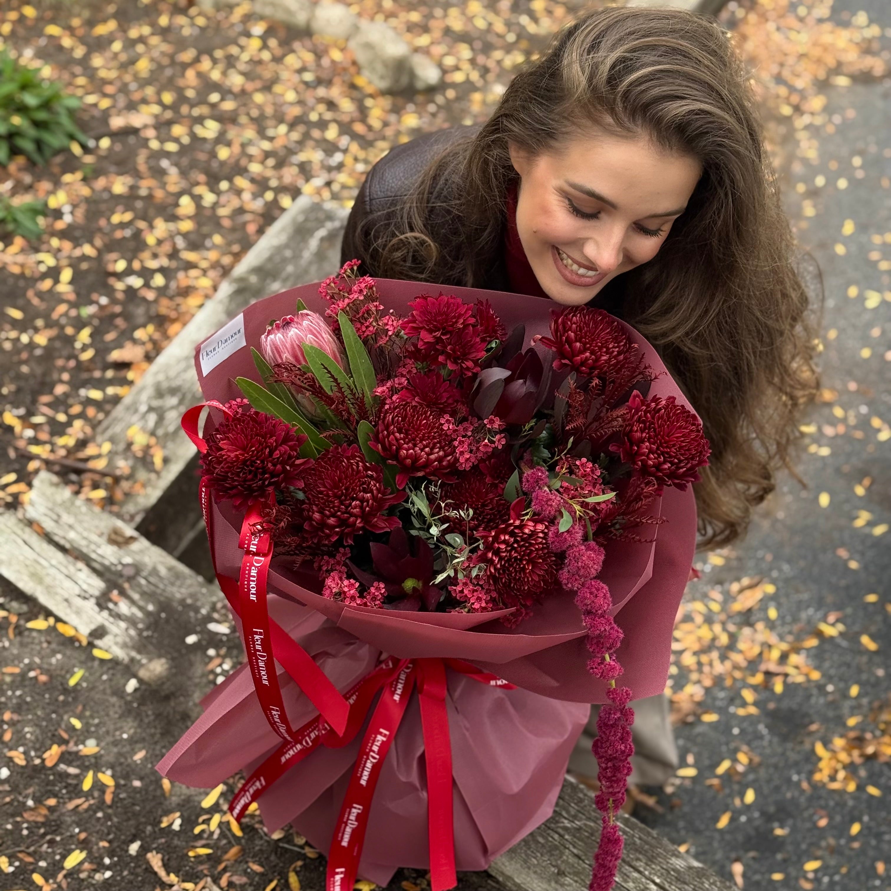 Autumn Wine Bouquet