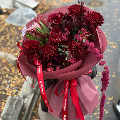 Autumn Wine Bouquet