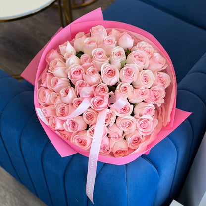 Pink Roses Bouquet