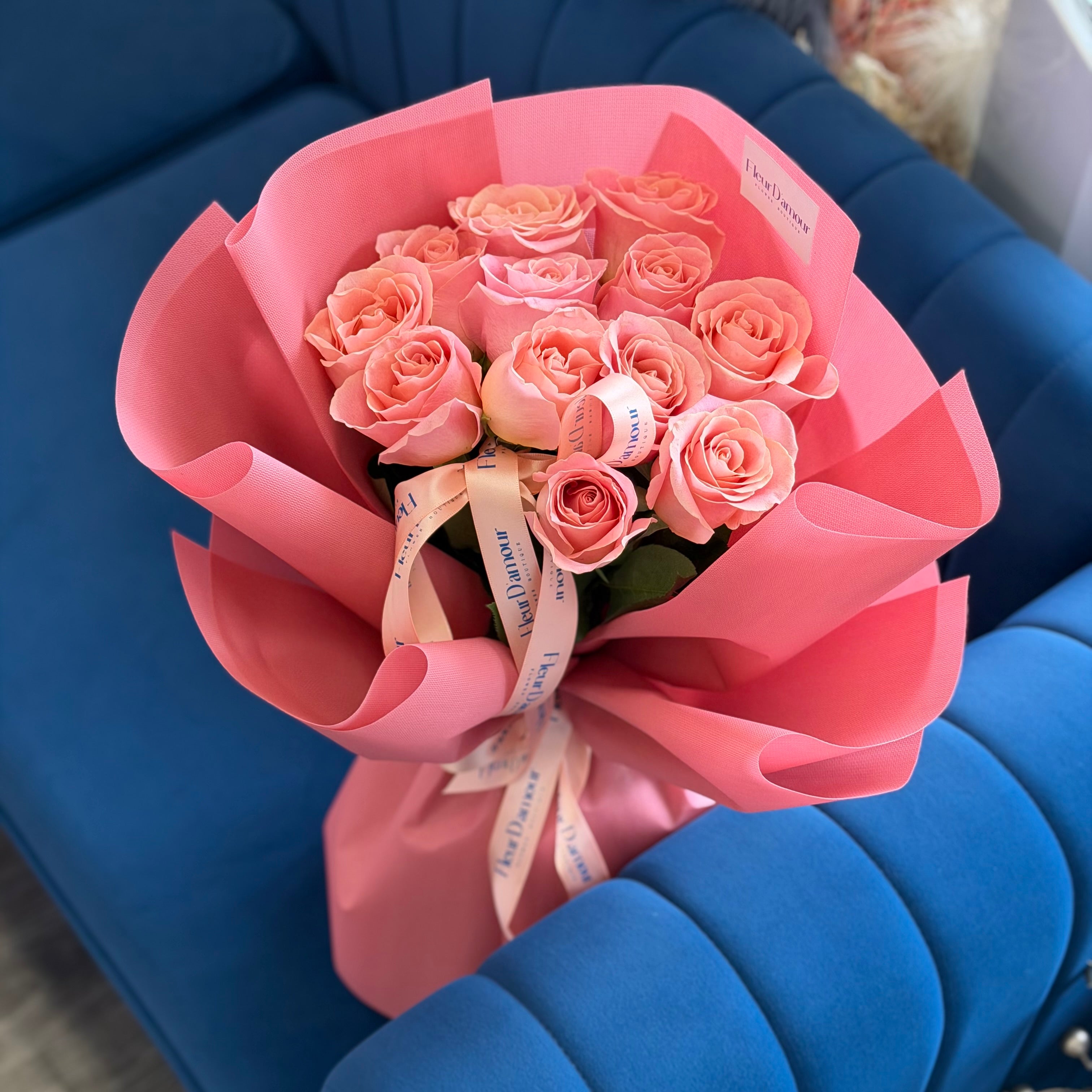 Sunset Roses bouquet buy in Chicago
