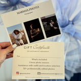 Gift Certificate for a Photoshoot
