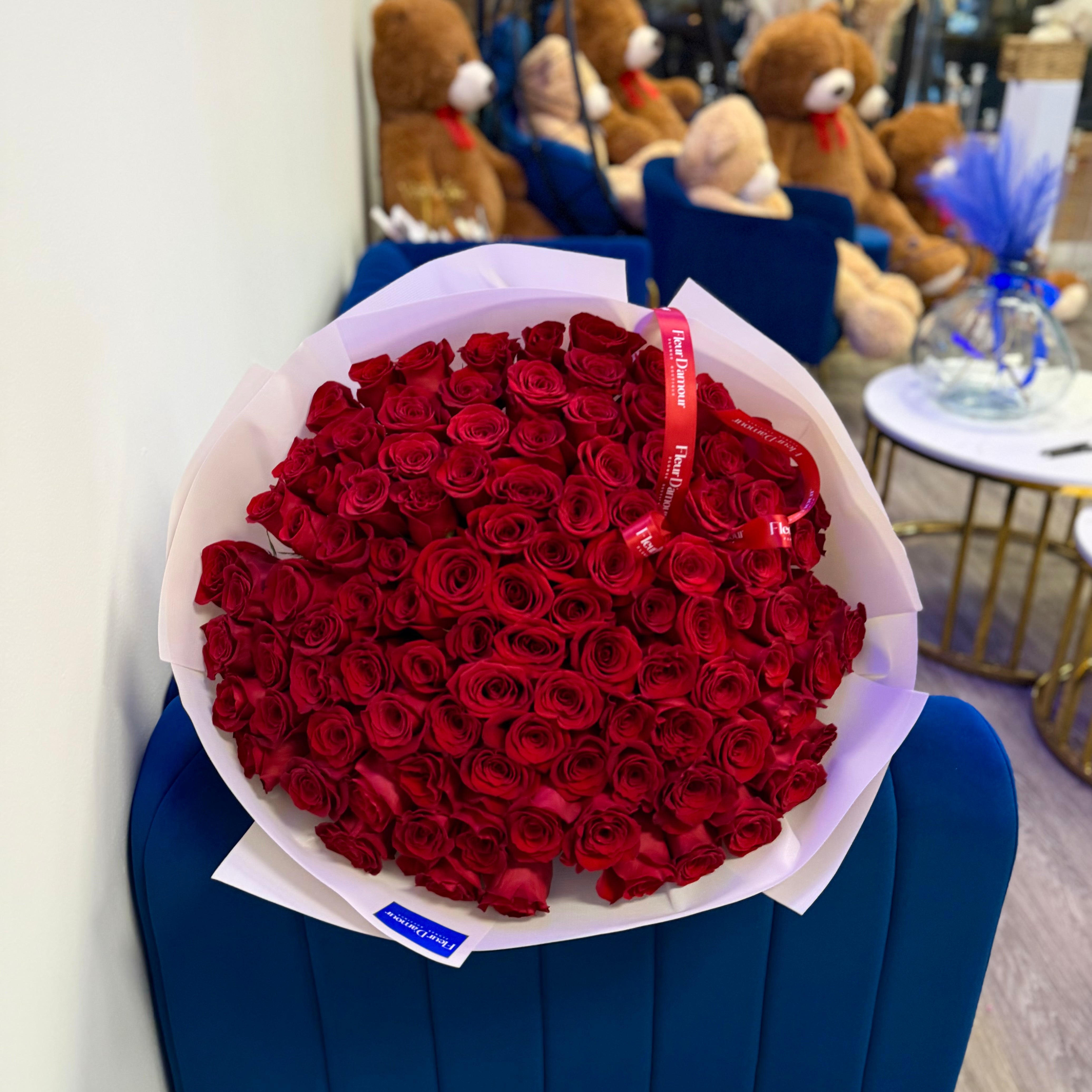 101 Red Roses