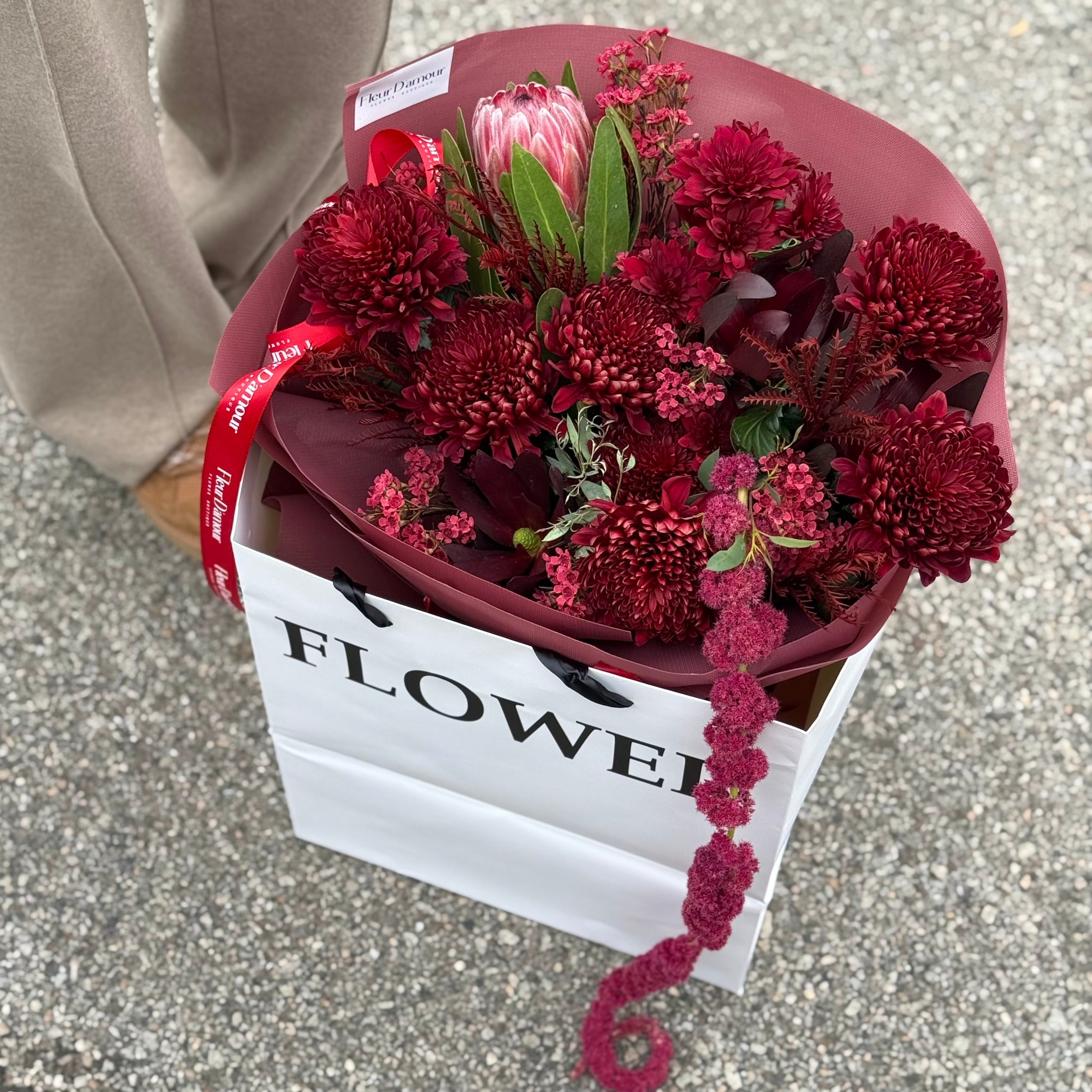 Autumn Wine Bouquet