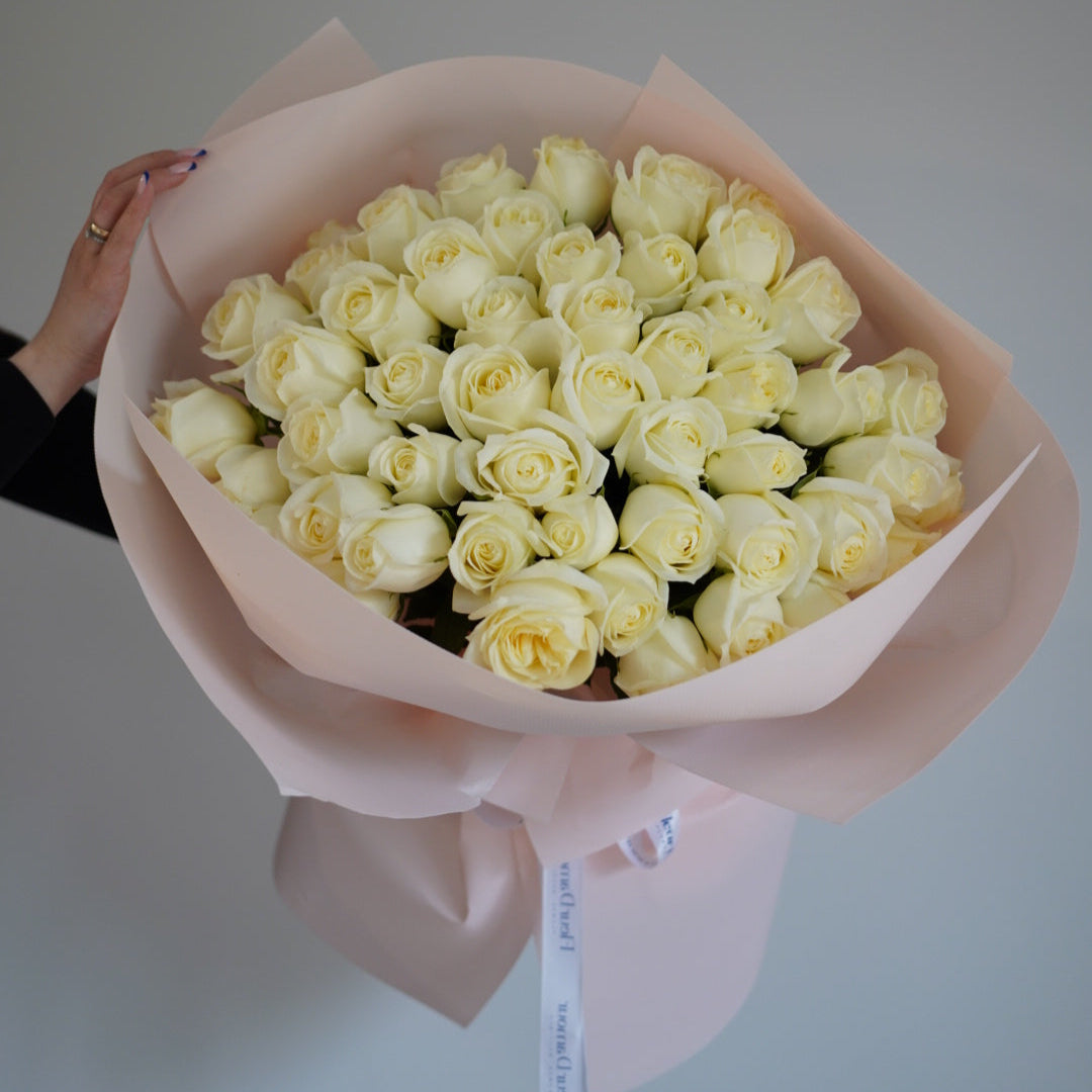 51 White Roses