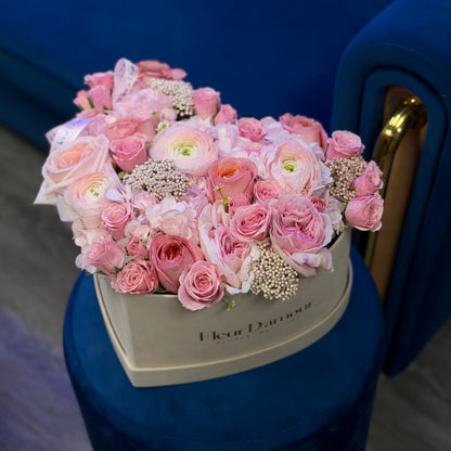 Wow Pink Heart Shaped Box