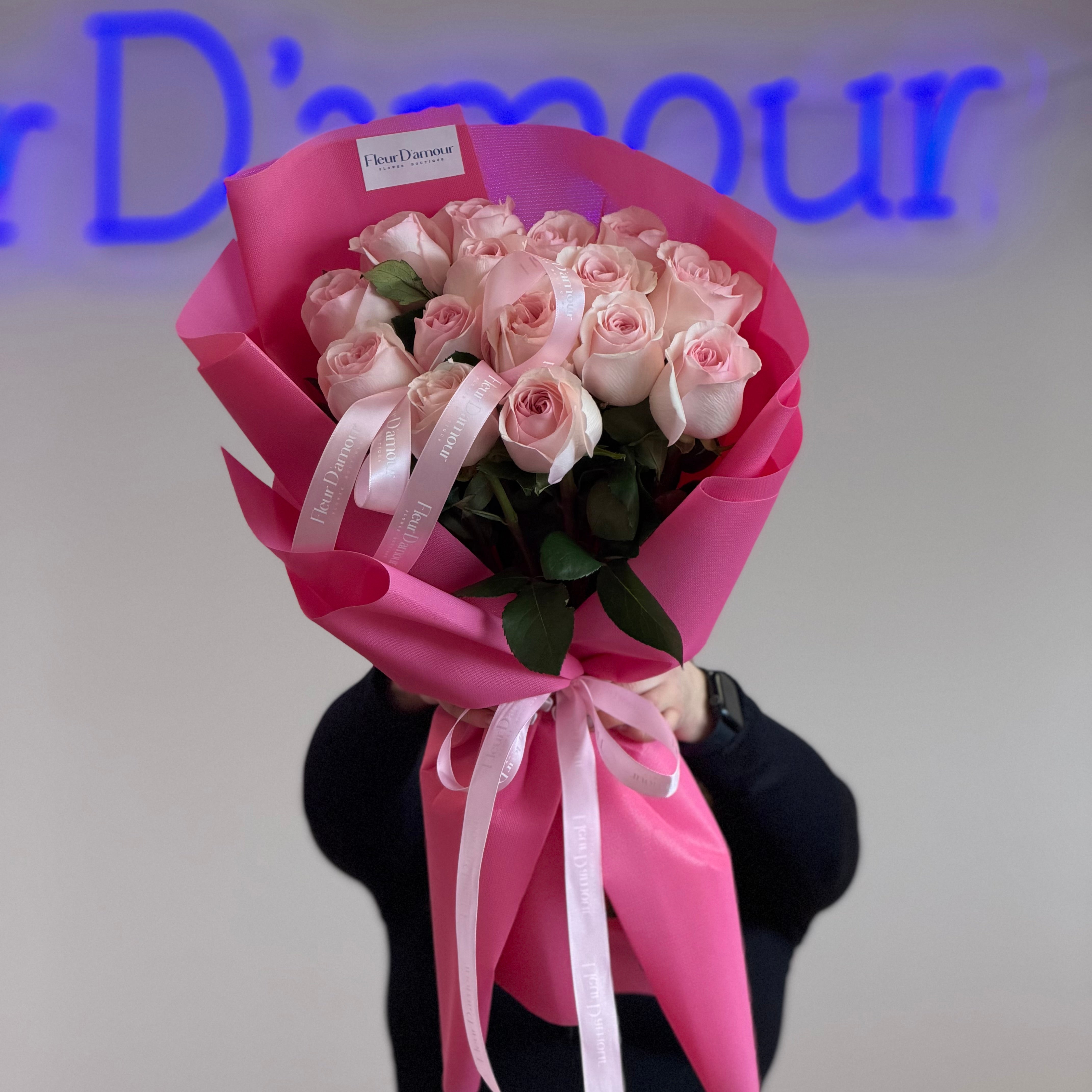 Pink Roses Bouquet