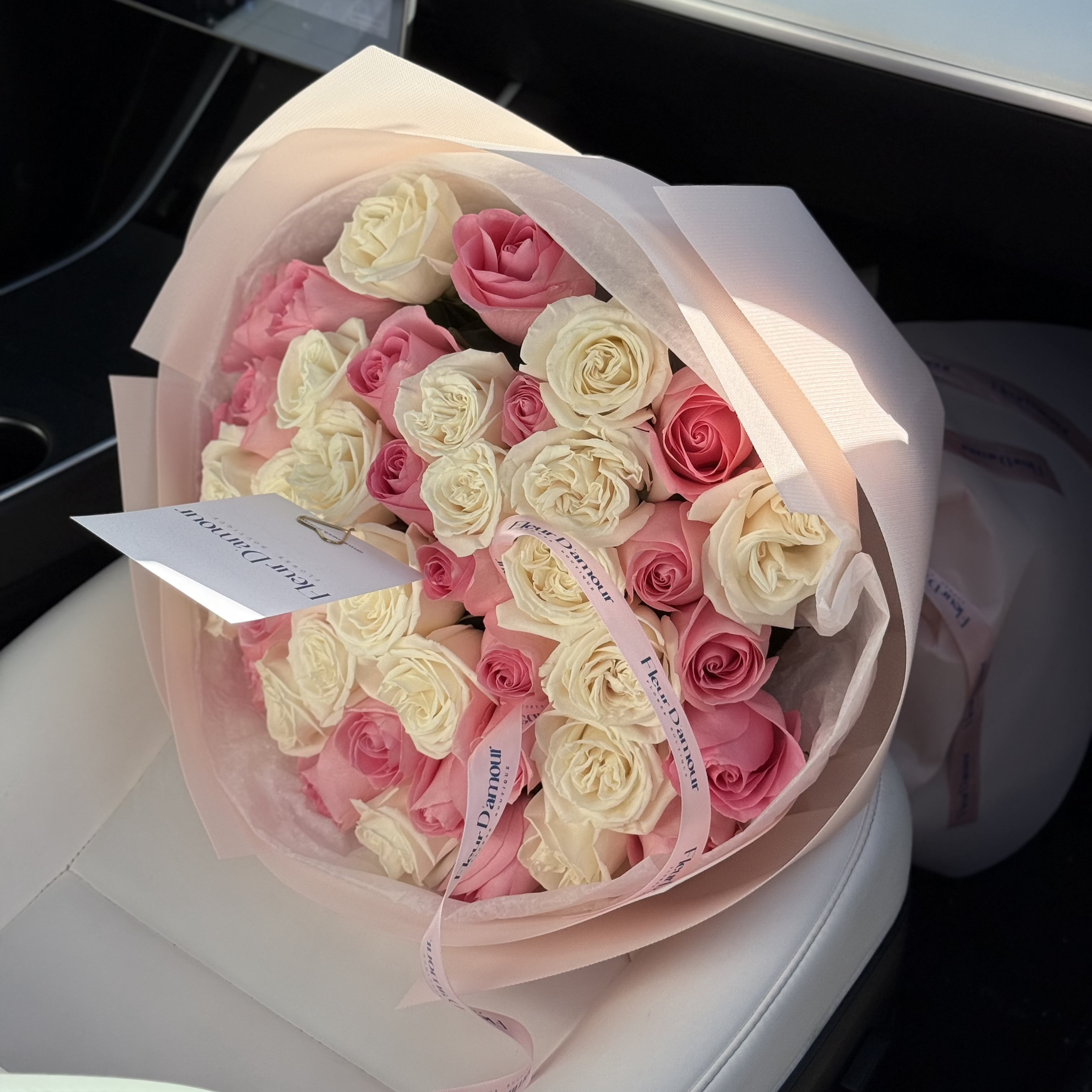 51 Pink and White Roses