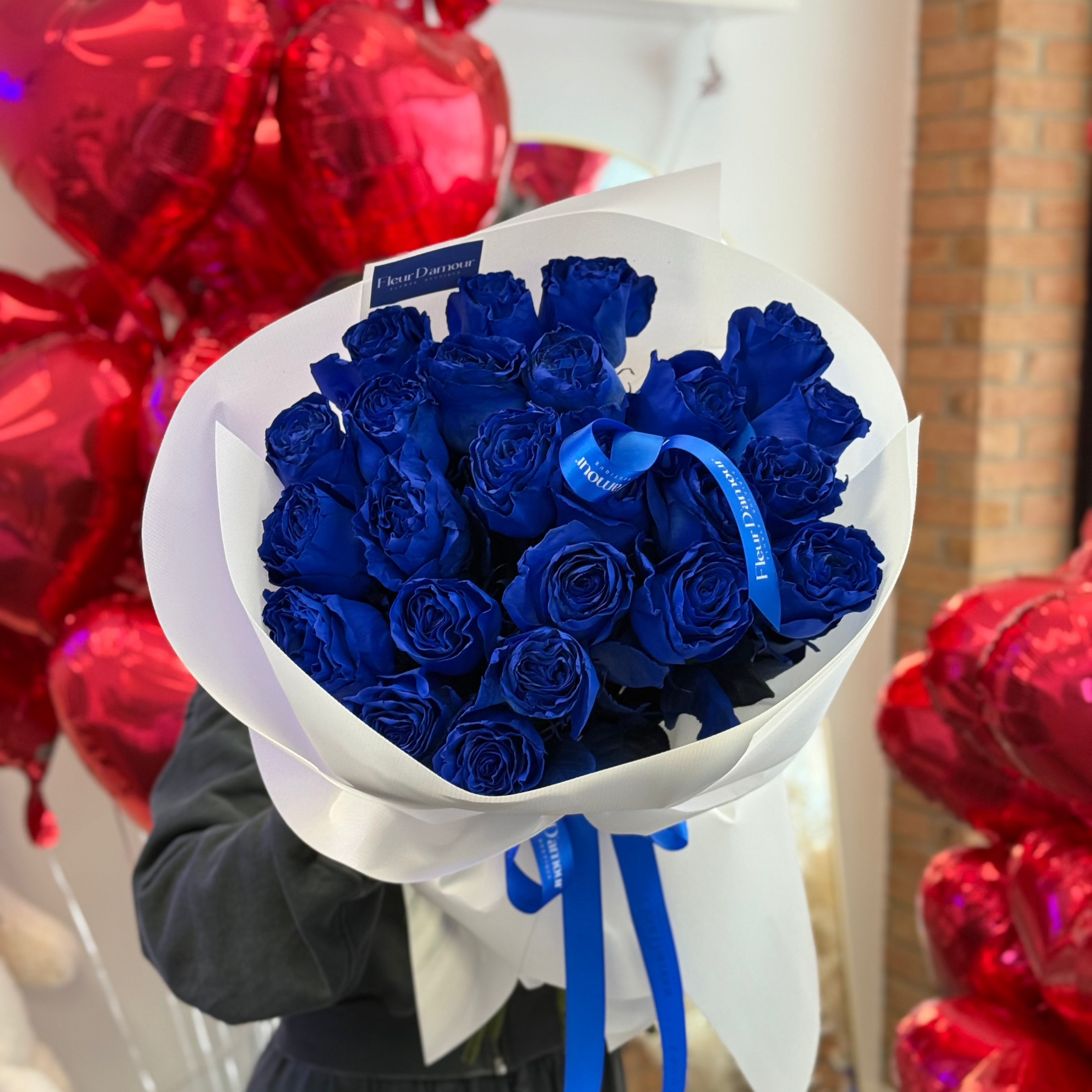 Two Dozen Blue Roses